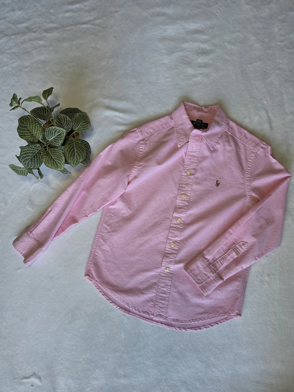 Ralph Lauren Pink Oxford Shirt for Kids